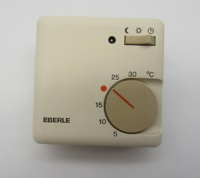 Eberle Raumthermostat Typ 17225 6726 Temperaturregler Heizung