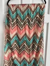 72" Multi Color Spring Summer Scarf Wrap See Through Light Weight