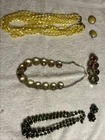 Lot Of Vintage Costume Jewelry 2 Piece Sets With Earrings Or Bracelet & Necklace