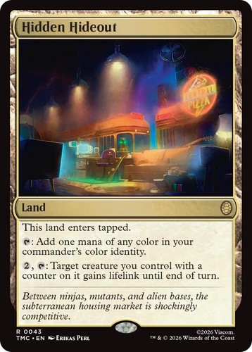 Hidden Hideout [TMC - 43] - NM [Normal] TCG MTG