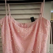 WINDSOR PINK PEARL LONG DRESS