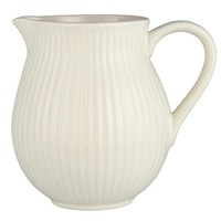 Ib Laursen Kanne 2 Liter Mynte Butter Cream Creme Weiß Keramik Geschirr Krug