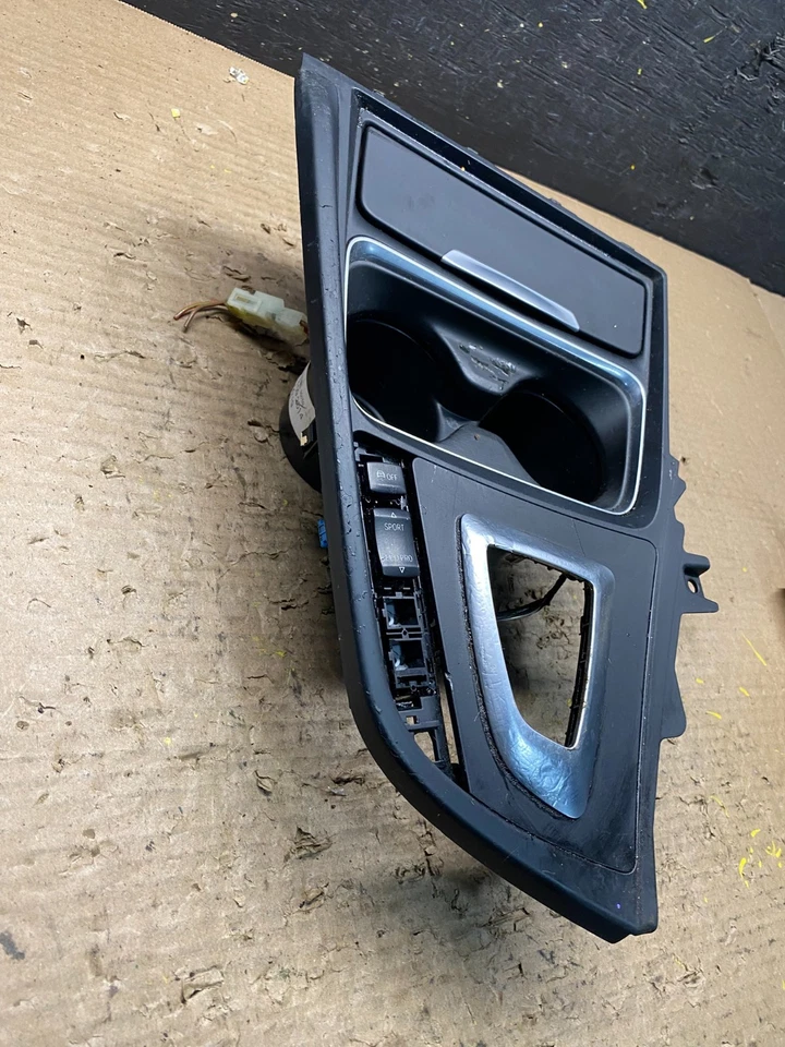 BMW 328i 335i F30 2012-2015 consola central portavasos bandeja de cenizas OEM S9203 DG Foto 4 de 4