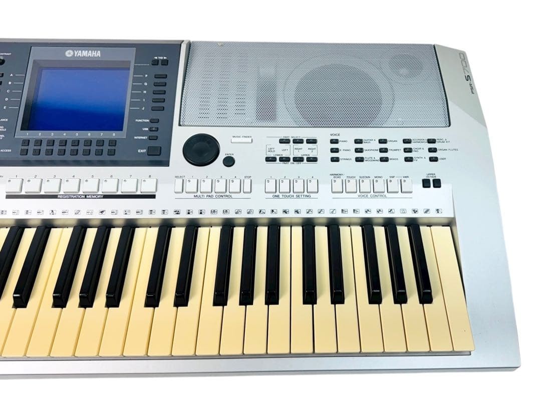 YAMAHA ヤマハ 61鍵盤 キーボード シンセサイザー PSR-S700 Yamaha PSR-S700 61-Key Keyboard Synthesizer Serviced Working with