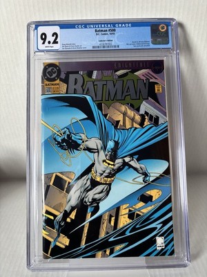 Batman #500 Special Edition Die-Cut Cover (DC Comics October 1993) CGC-9.2