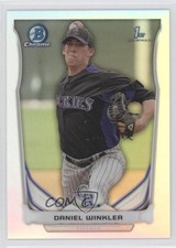 2014 Bowman Chrome Prospects Refractor 390/500 Danny Winkler Daniel #BCP23 1b8