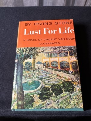 Lust for Life |  by Irving Stone | Signed | HCDJ | Vincent Van Gogh |