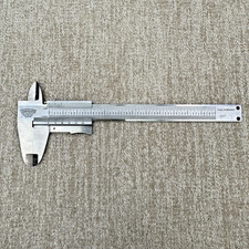 Vintage Craftsman 6" Slide Caliper Made In Germany