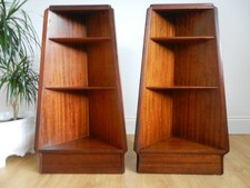 Pair of G Plan Mid Century Pyramid Units