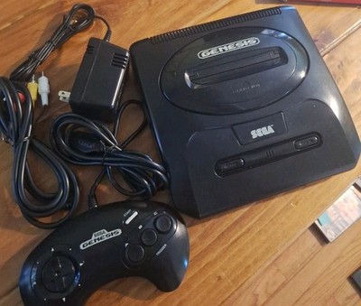 Tested Sega Genesis Model 2 Console Bundle Lot W Games Tested Working Excellent 
