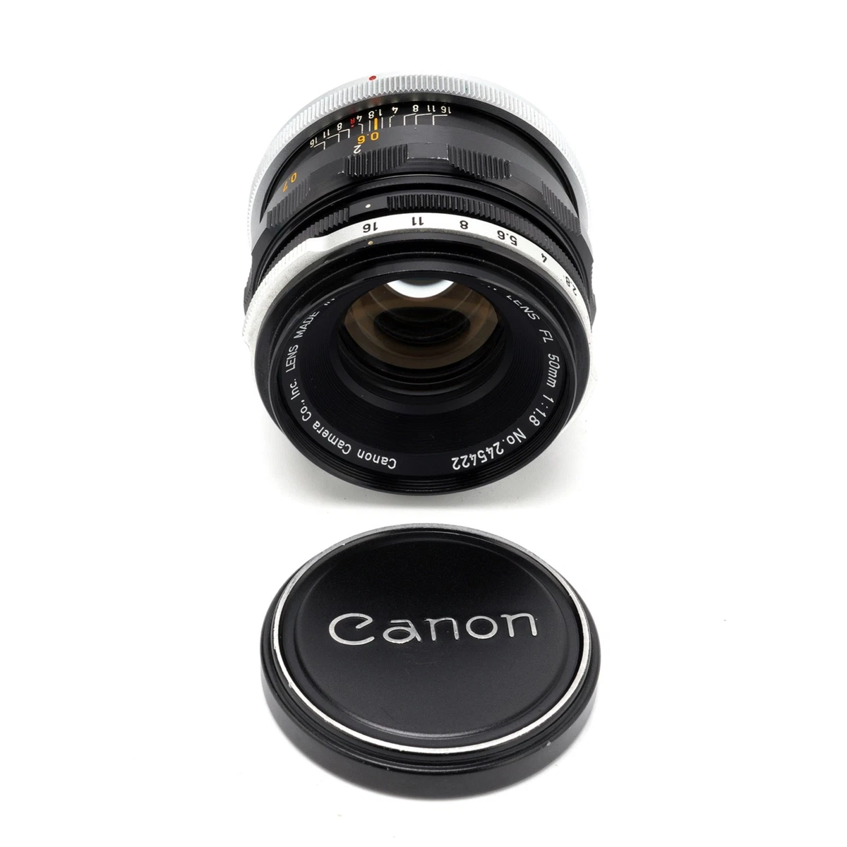 Canon f/1.8 Camera Lenses FL 50mm Focal for sale - eBay