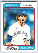 2023 Topps Heritage #544 Jordan Romano Toronto Blue Jays