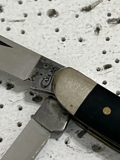 Navaja de bolsillo plegable vintage Case XX 22087 EE. UU. de dos hojas — Foto 4 de 4