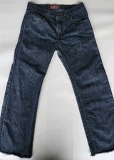 Levi's 505 Regular Fit Wash Denim Jeans Boys Size 18REG 29x29 Cut To 25" Inseam