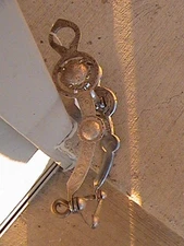 GORGEOUS VINTAGE 5 " VOGT BIT STERLING SILVER SHOW BRIDLE HEADSTALL MARKED