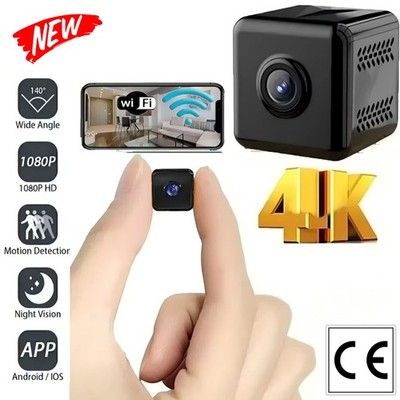 Mini WLAN Kamera Wireless IP Wifi Camera 1080P HD Überwachungkamera Live Cam Neu