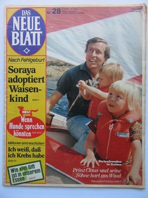 Das neue Blatt 28/1972, Henry Vahl, O.W.Fischer, Liza Minelli, Hildegard Knef