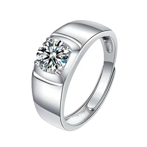 The Petal Crown Band In Platinum | Pavé Band - Foto 5