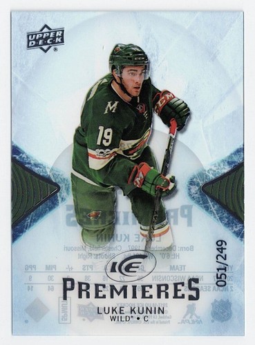 2017-18 Upper Deck Ice Rookie Premieres /1299 /999 /499 /249 /99 Pick From List - Picture 72 of 82