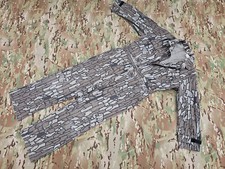 USA MADE Vintage Walls Camo Camoflage Treebark Hunting Suit Coveralls Mens LARGE