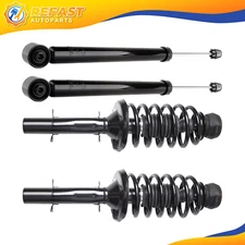 For 1998-2010 VW Beetle Absorber Shocks Struts Assembly Front & Rear 4x