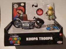 New The Super Mario Bros Movie 2.5 Inch Action Figure W/ Racer Koopa Troopa 2023