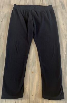 OLD NAVY ACTIVE GIRLS Go-Warm Micro Fleece Stretch Leggings XXL 16 Black  PLUS