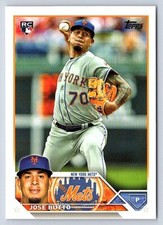 JOSE BUTTO  METS RC 2023 TOPPS SERIES 2 #615