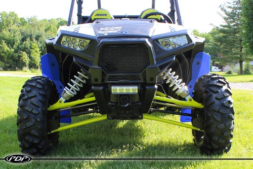 Polaris RZR S 900/S 1000 PDP 2015+ aletas de barro/brotes de guardabarros de PDP - azul - Imagen 4 de 12