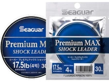 KUREHA SEAGUAR Premium Max Shock Leader #3.5-16 lb 30m Clear Made in Japan