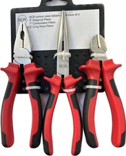 BRC Pliers 3-pieces Set, Pliers Tool Kit