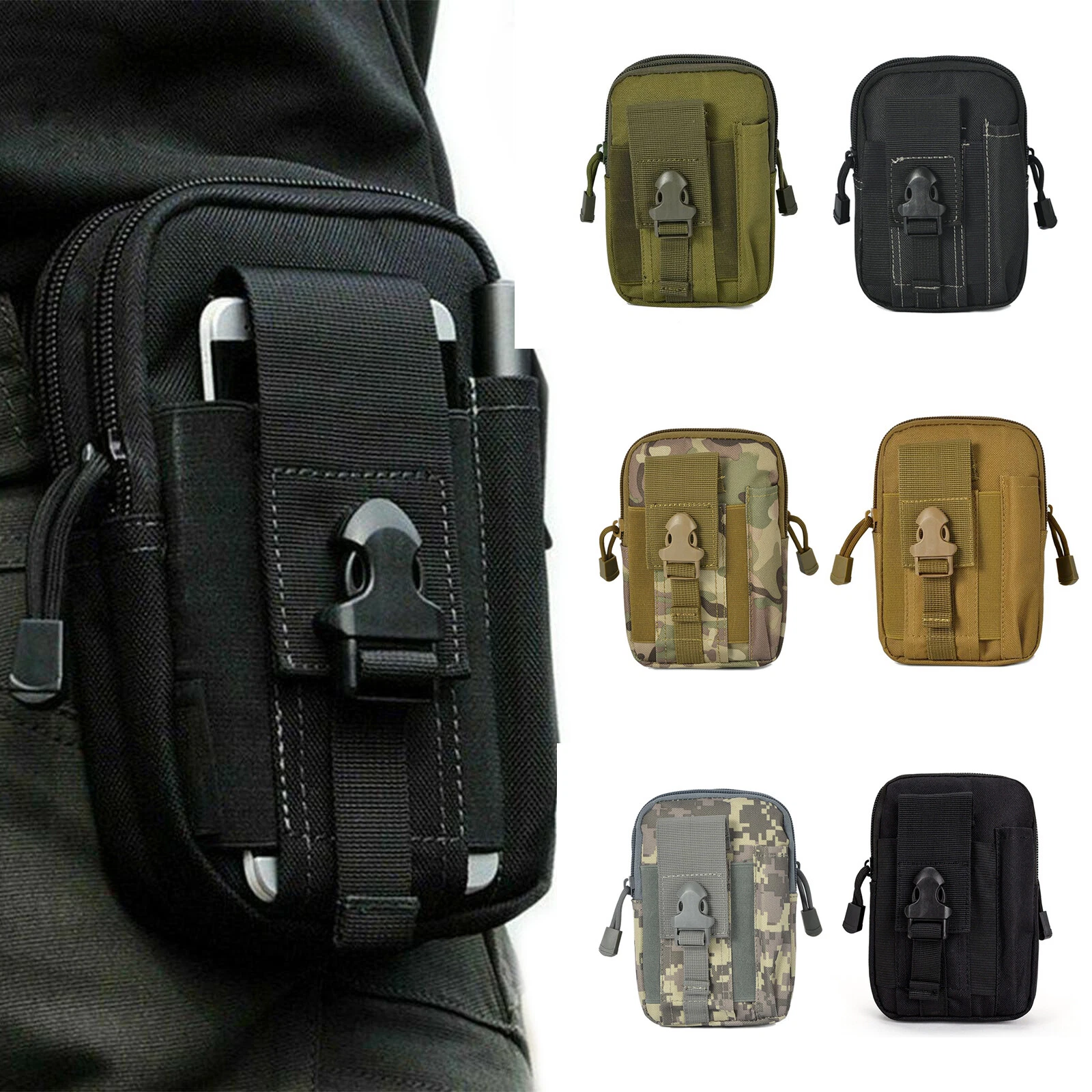 COPERNI Cintura in vita marsupio sport corsa Molle Pack custodia cellulare custodia borsetta