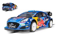 Scalextric 1/32 Slot Car Ford Puma Wrc Rally Montecarlo 2023 Statisches Modell