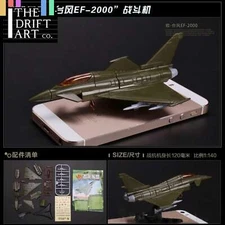 EF-2000 Eurofighter Typhoon 4D Fighter Aircraft Plane Assembly Kit Model Art Toy