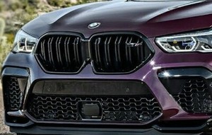 Bmw Oem Brand 2020 G06 X6 F96 X6 M Competition Gloss Black Front Grille New Ebay