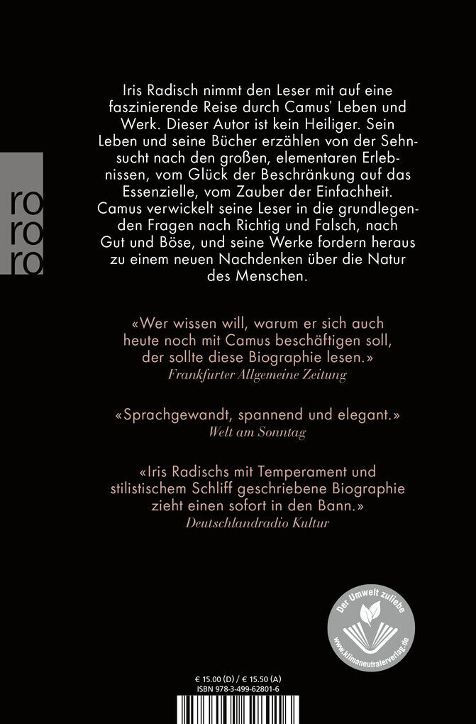 Thumbnail - Camus | Iris Radisch | 2016 | Deutsch