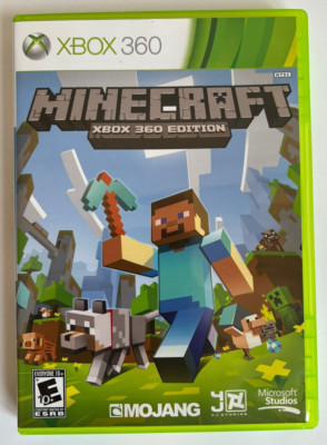 Minecraft Xbox 360 Edition TESTED FREE Shipping In Canada
