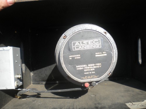 Vintage Altec Lansing Horn 288 -16K 16 Ohm High Frequency Driver Speaker - Picture 2 of 4