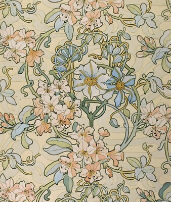 Alphonse Mucha: Clematis 22x30 Archival Quality Fine Art Print
