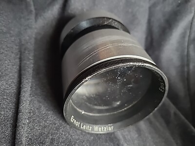 Sehr große Linse Ernst Leitz Wetzlar Optik Epis 32,5cm 1:36 für Projektor