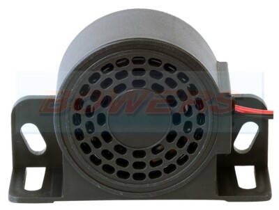 UNIVERSAL 10V-80V WEISSES RAUSCHEN ODER TONALES RÜCKFAHRALARM 97 dB NACHT LEISE