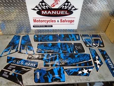 INDIE PERFORMANCE GRAPHICS KIT YAMAHA BANSHEE YFZ 350  ATV QUAD DECALS