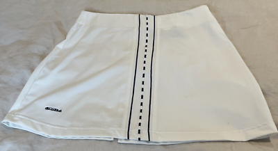 Jupe-short Bollé Pour Tennis & Pickleball – Blanc, Taille M – Style Preppy été