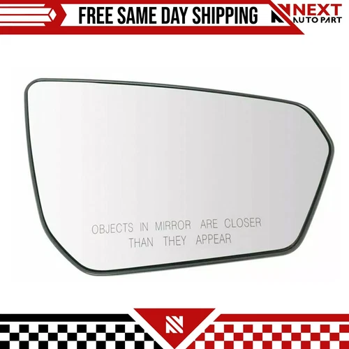 New Mirror Glass Heated Passenger Side For 2018-2023 Chevy Equinox GMC Terrain