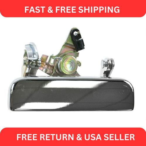 Hushan Chrome Tailgate Handle For Mazda B2200 1987-1993 – Metal, Direct Fit, UB41-65-750 - View #2