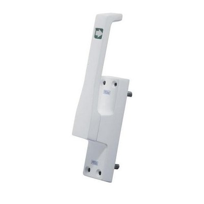 Fuhr Türtreibr.970 DIN li.weiß LM 23mm Rundstange 10mm Fuhrmeister