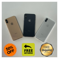 Apple iPhone XS 64GB 256GB Gold Silver Verizon Unlocked T-Mobile