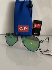Authentic Ran-ban Junior RJ 9506s 201/3r 50-13 green SUNGLASSES kids with tag