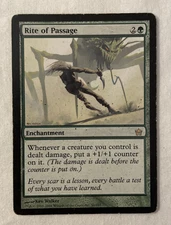 1x Rite of Passage Fifth Dawn MTG Magic the Gathering HP/MP