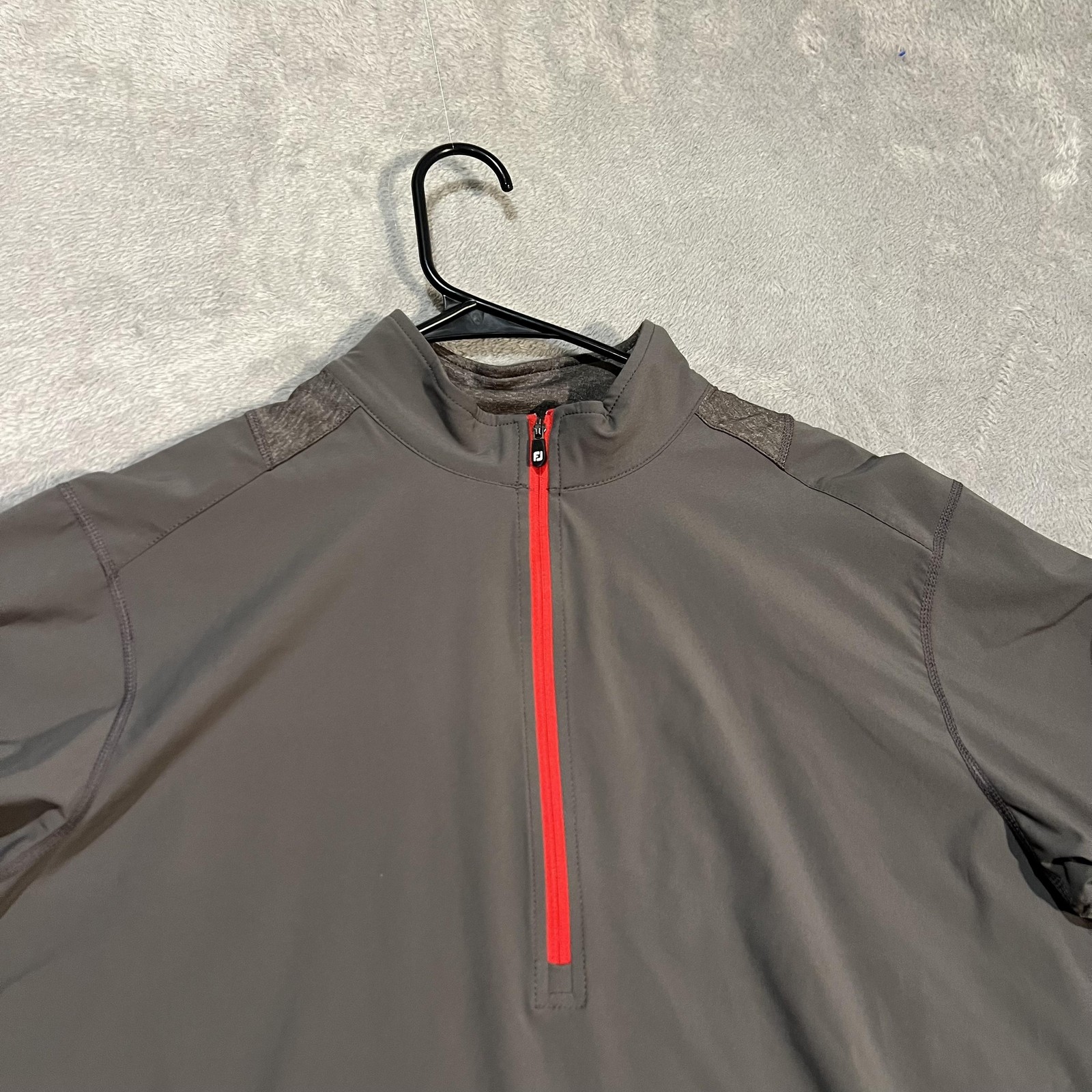 FootJoy Hyperflex Pullover Mens Medium Gray Softs… - image 3